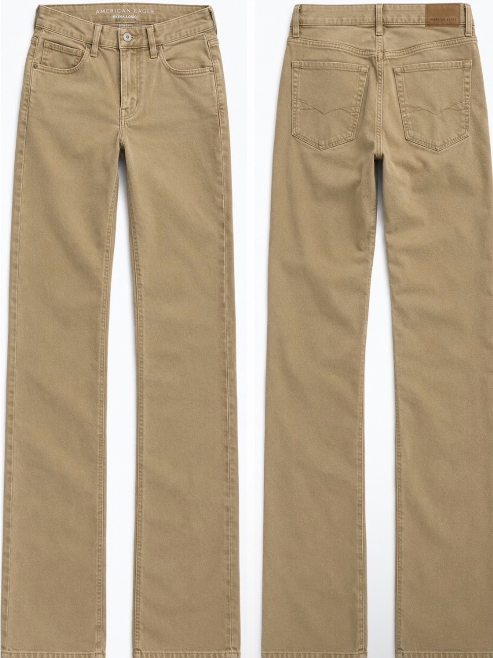 American Eagle - Women's Skinny Jeans in Tan